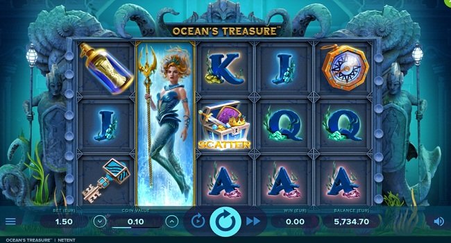 ocean's treasure slot